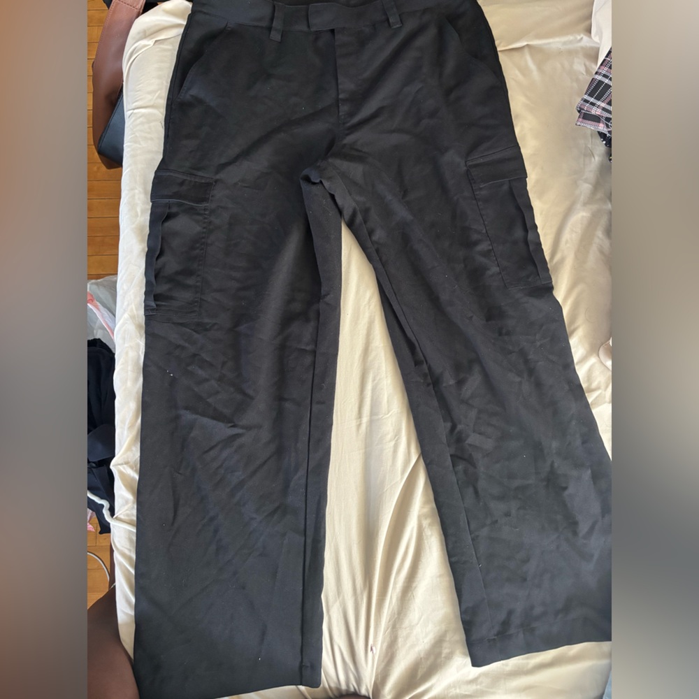 H&M Black Wide Leg Pants